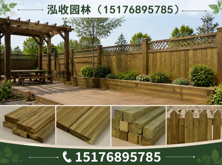 驻马店京津冀防腐木工程展示图