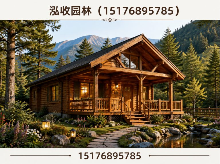 驻马店防腐木凉亭展示图